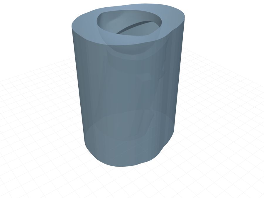 Preview of the cast silicone mold
